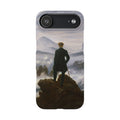 The Wanderer above the Sea of Fog by Caspar David Friedrich - iPhone Slim Case