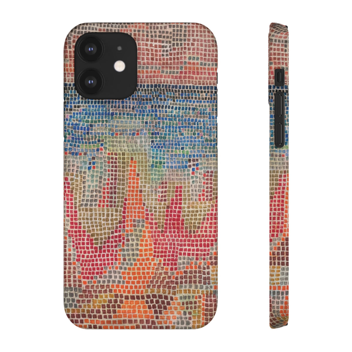 Cliffs by the sea by Paul Klee - iPhone Slim Case