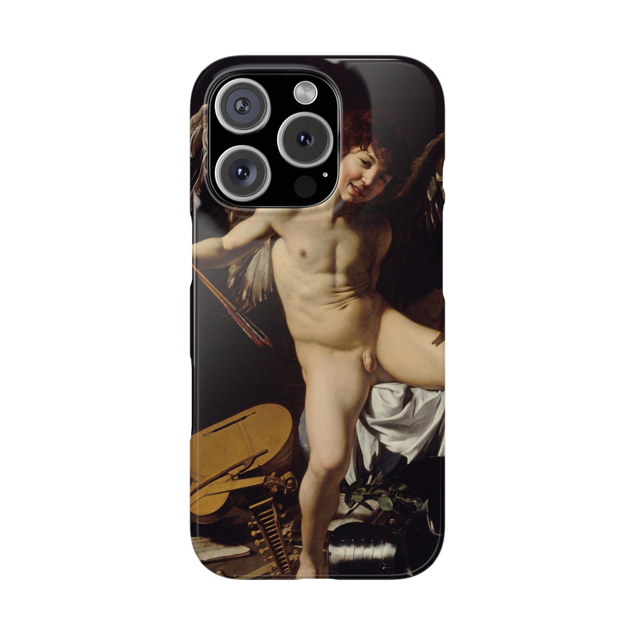 Amor Vincit Omnia by Caravaggio - iPhone Slim Case