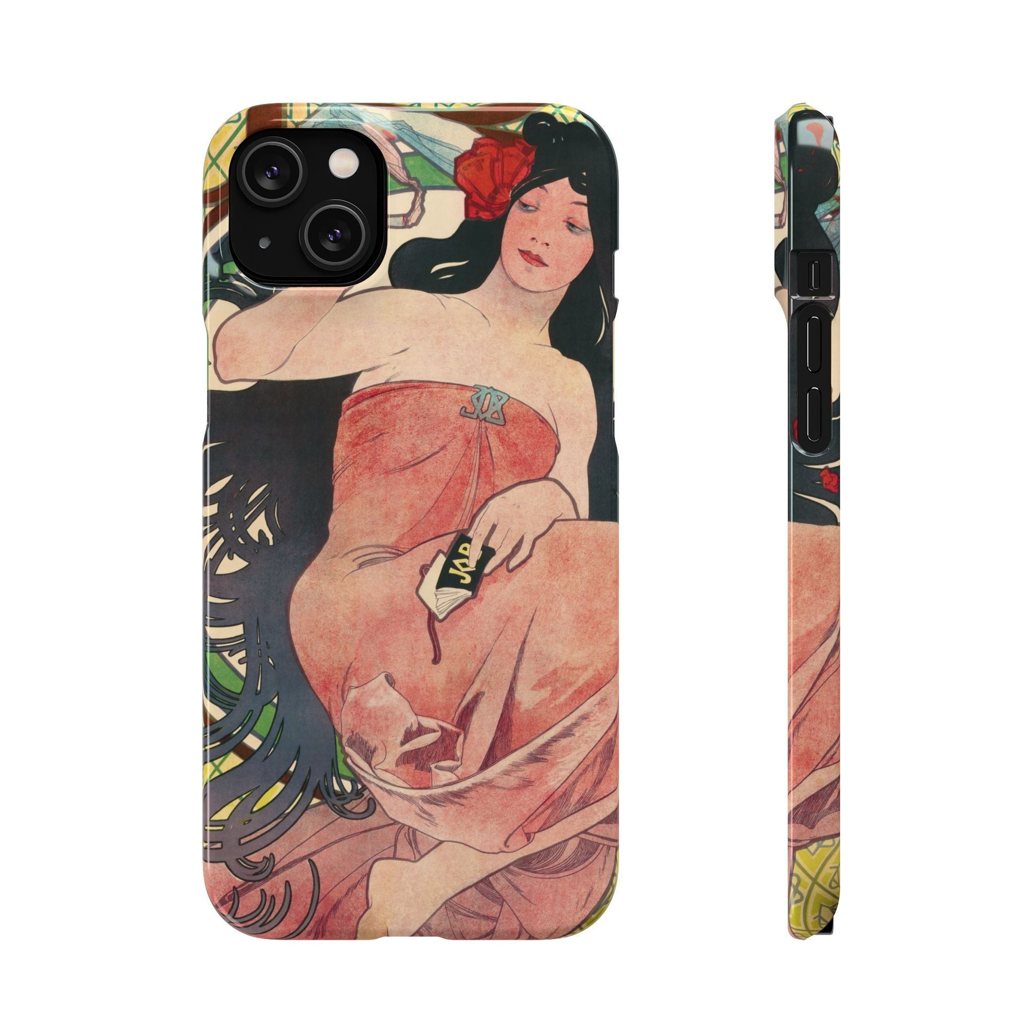 JOB by Alphonse Mucha - iPhone Slim Case