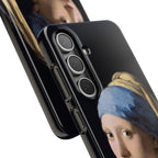 Girl with a Pearl Earring by Johannes Vermeer - Samsung Slim Case