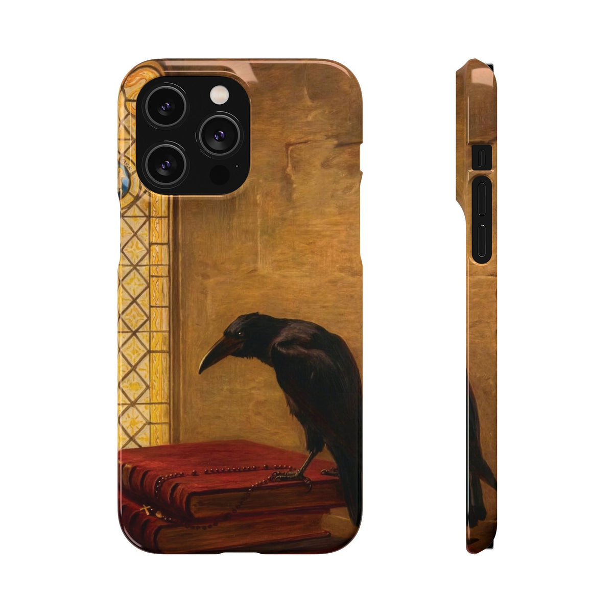 A Saint, from Jackdaw of Rheims by Briton Riviere - iPhone Slim Case