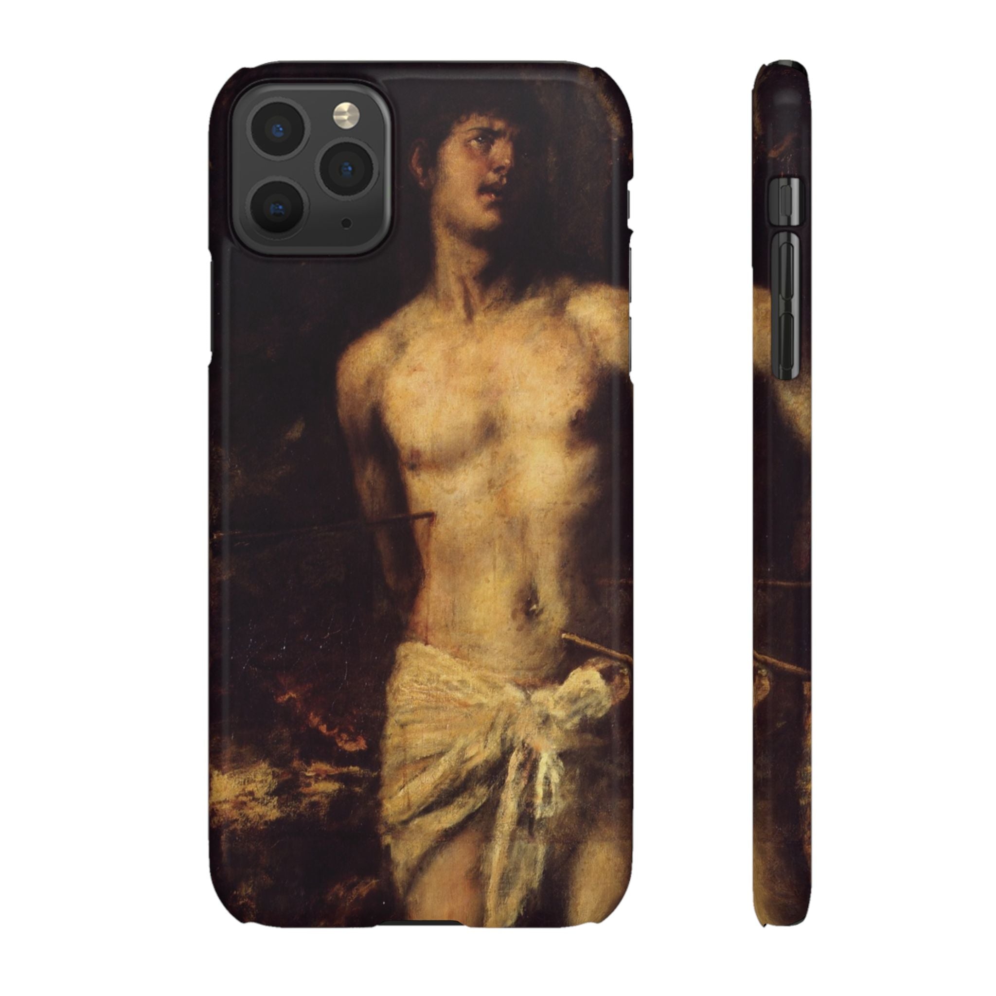 Saint Sebastian by Titian - iPhone Slim Case