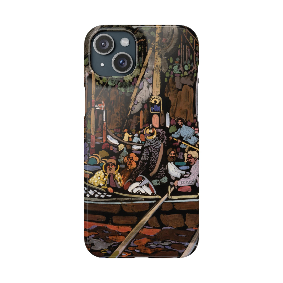 Lied (Chanson) by Vasily Kandinsky - iPhone Slim Case