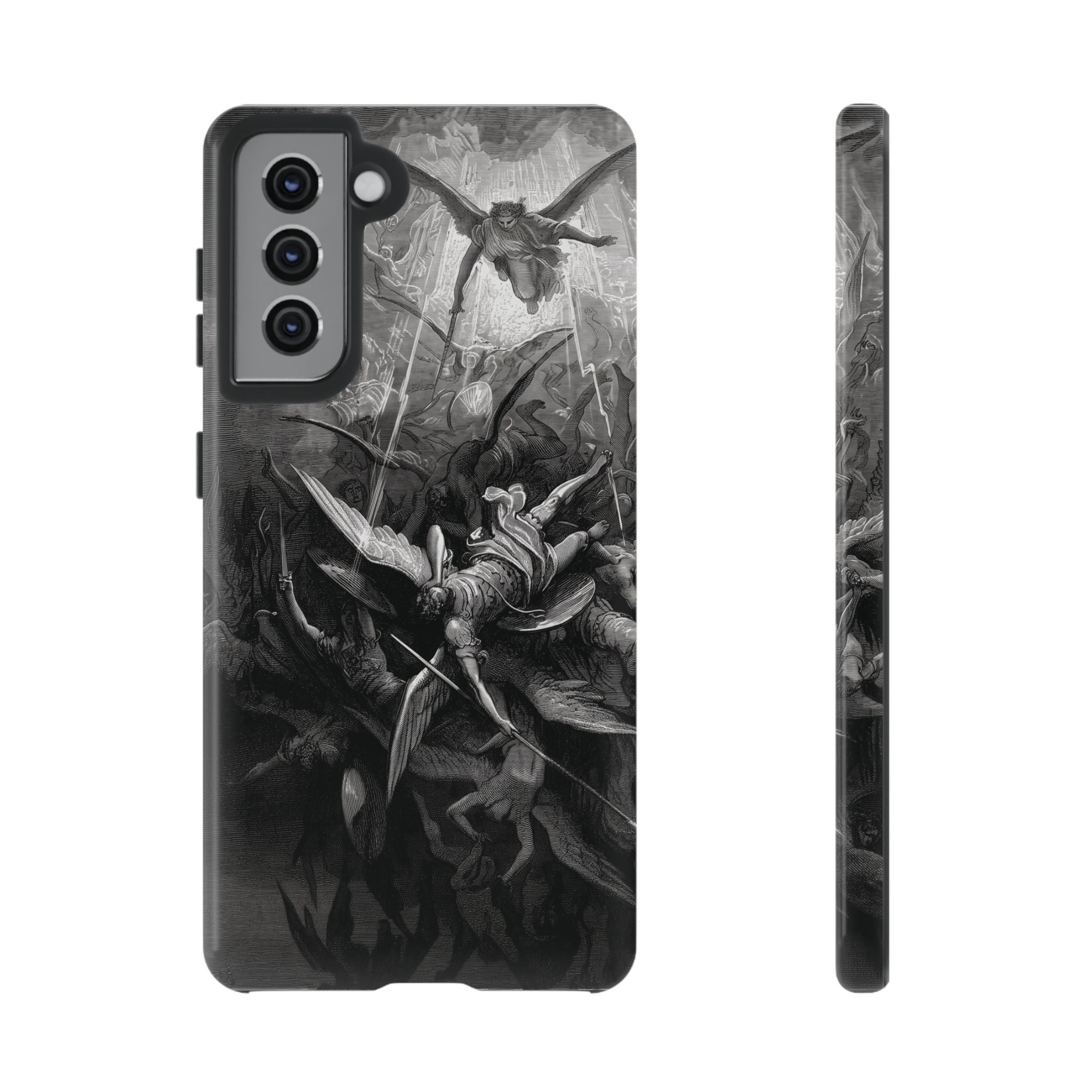 Paradise Lost | The Battle in Heaven by Gustave Doré - Samsung Tough Case