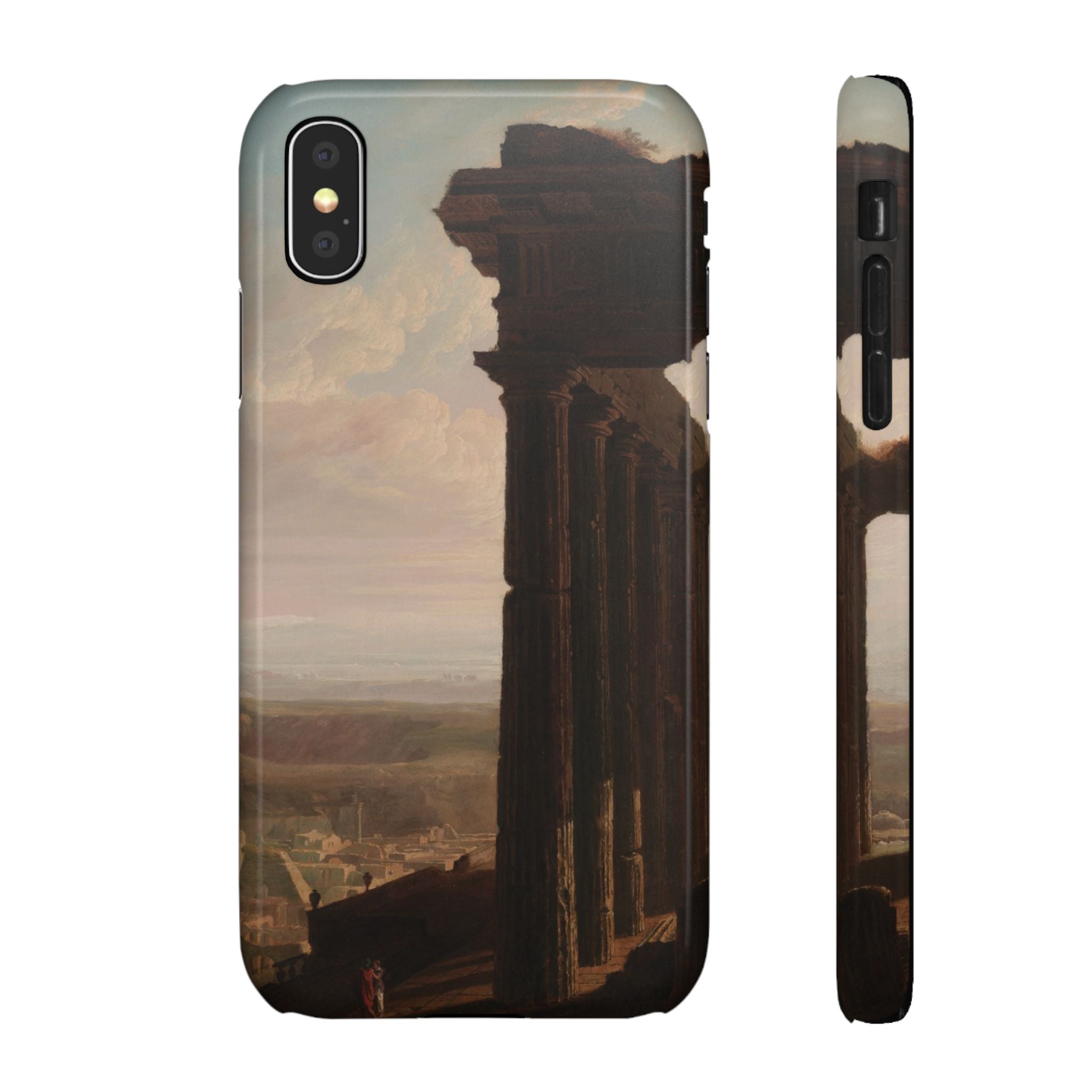 Ruins of an Ancient City by John Martin - iPhone Slim Case