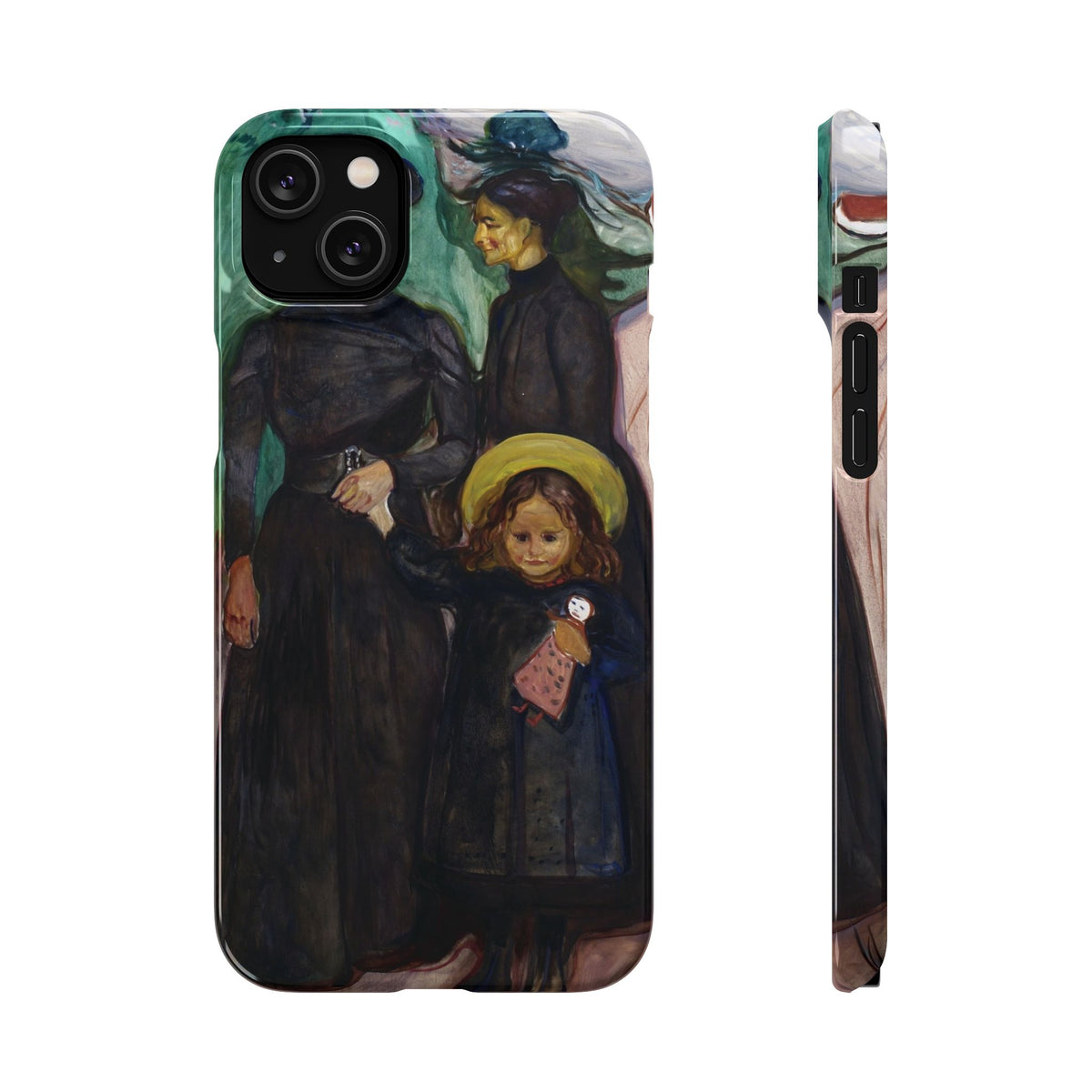 The Family by Edvard Munch - iPhone Slim Case