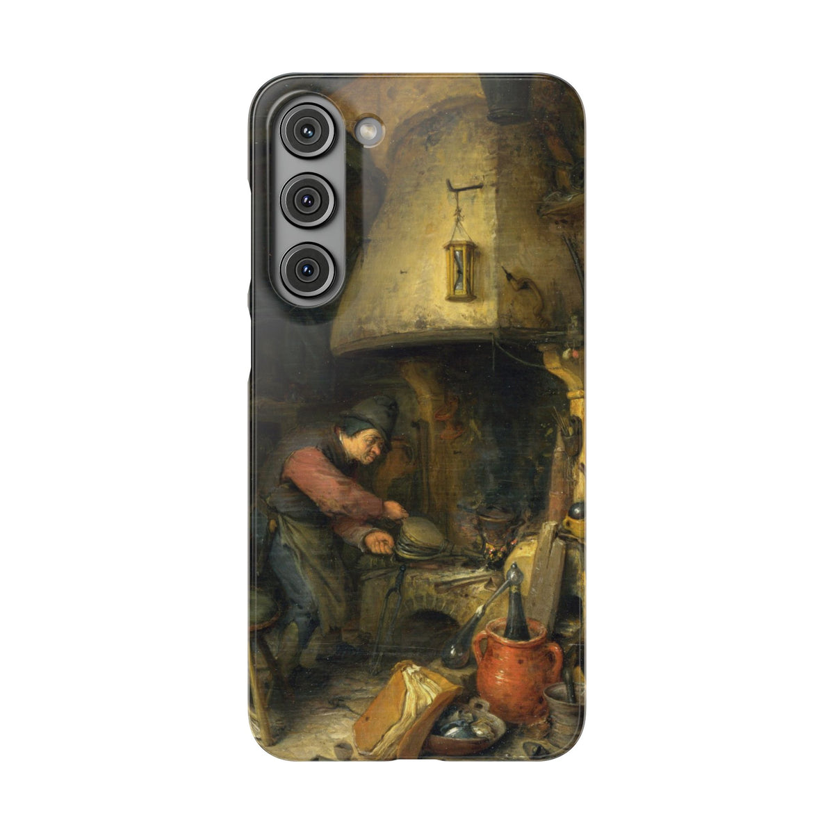 The Alchemist by Adriaen van Ostade - Samsung Slim Case