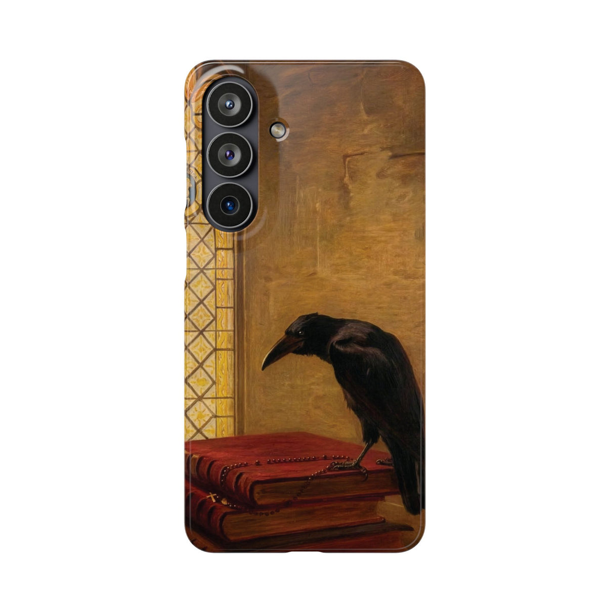 A Saint, from Jackdaw of Rheims by Briton Riviere - Samsung Slim Case