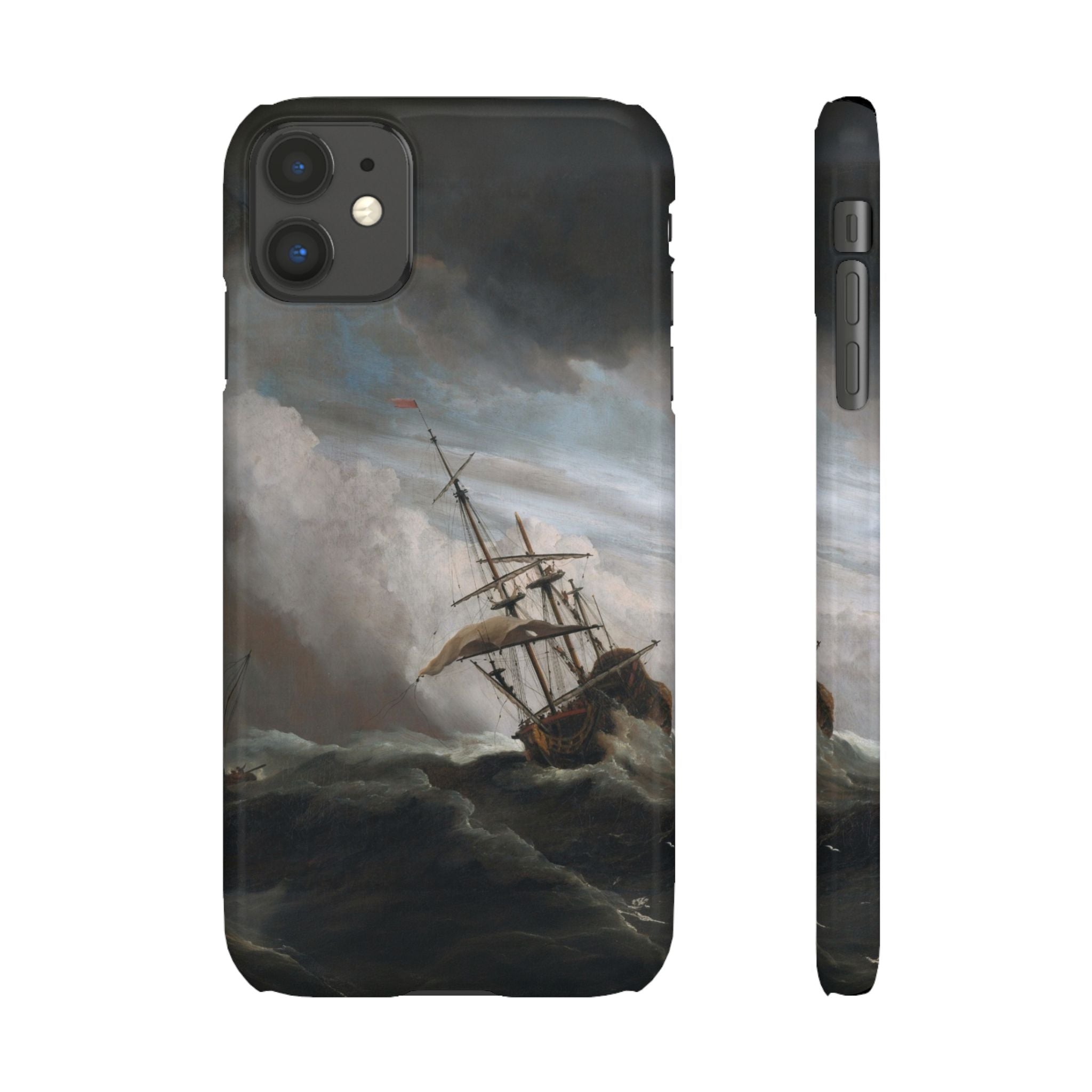 The Gust by Willem van de Velde - iPhone Slim Case