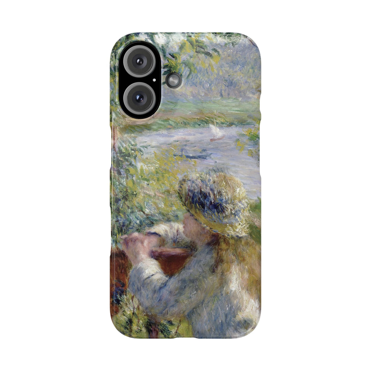 By the Water by Pierre Auguste Renoir - iPhone Slim Case