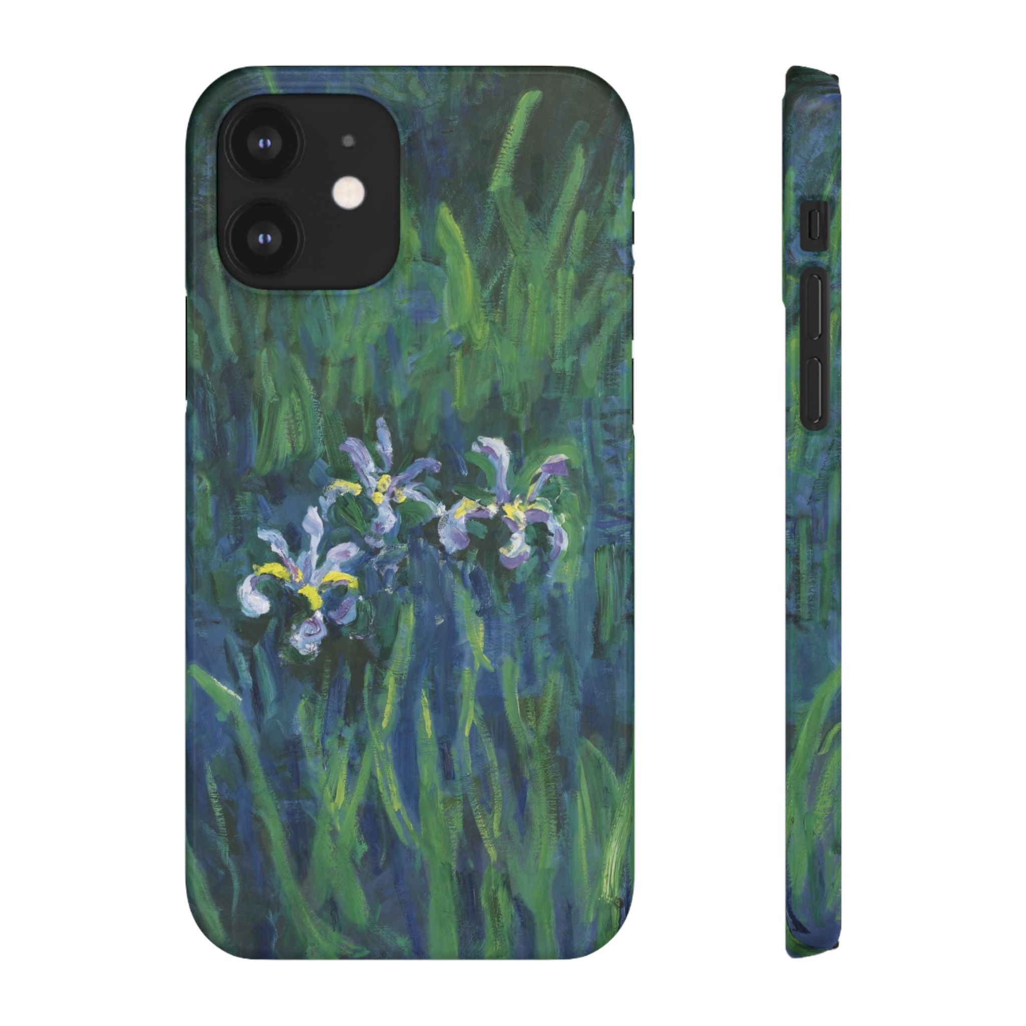 Irises by Claude Monet - iPhone Slim Case
