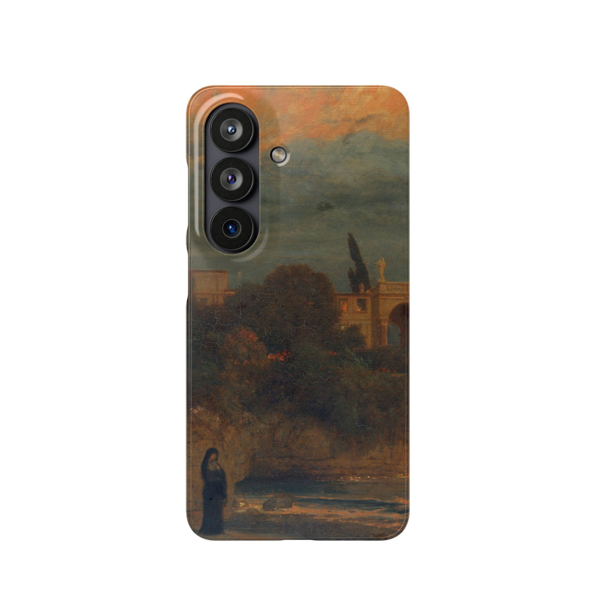 Villa by the Sea by Arnold Böcklin - Samsung Slim Case