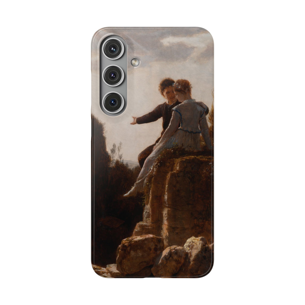 The Honeymoon by Arnold Böcklin - Samsung Slim Case
