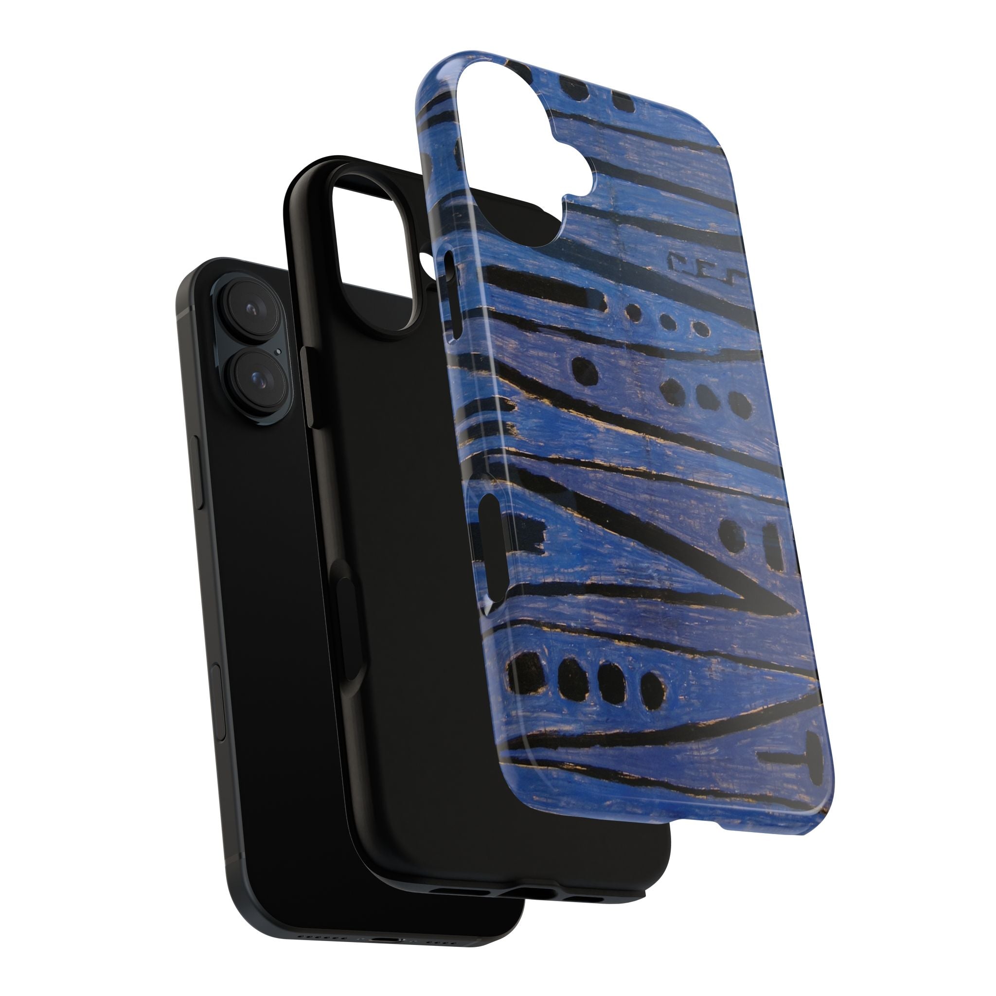 Heroic strokes of the bow by Paul Klee - iPhone Tough Case