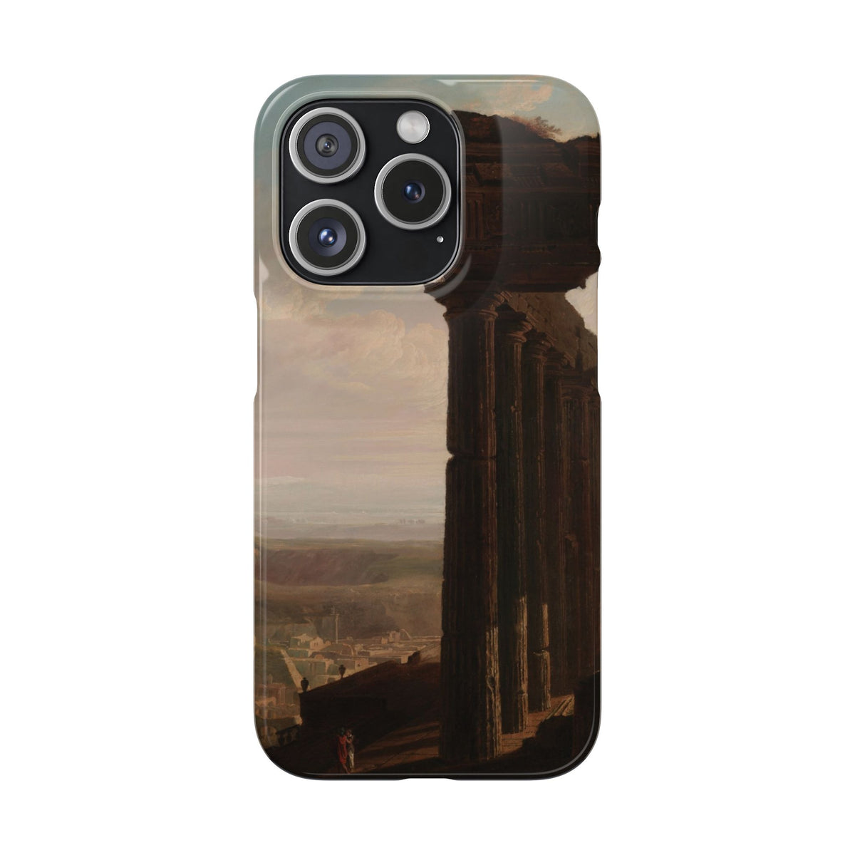 Ruins of an Ancient City by John Martin - iPhone Slim Case