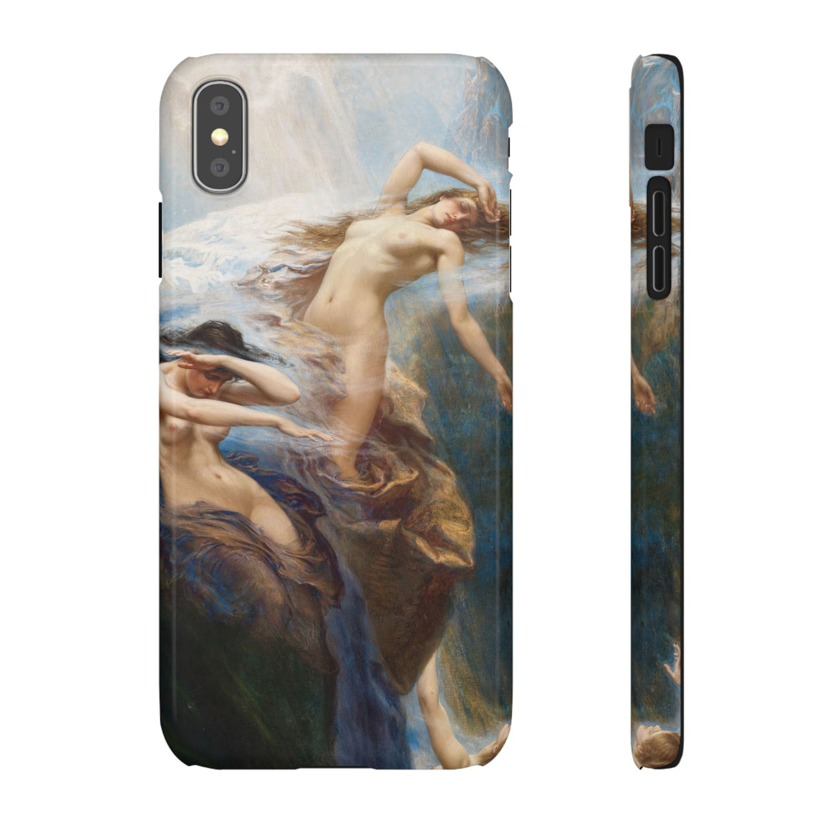 The Mountain Mists by Herbert James Draper - iPhone Slim Case