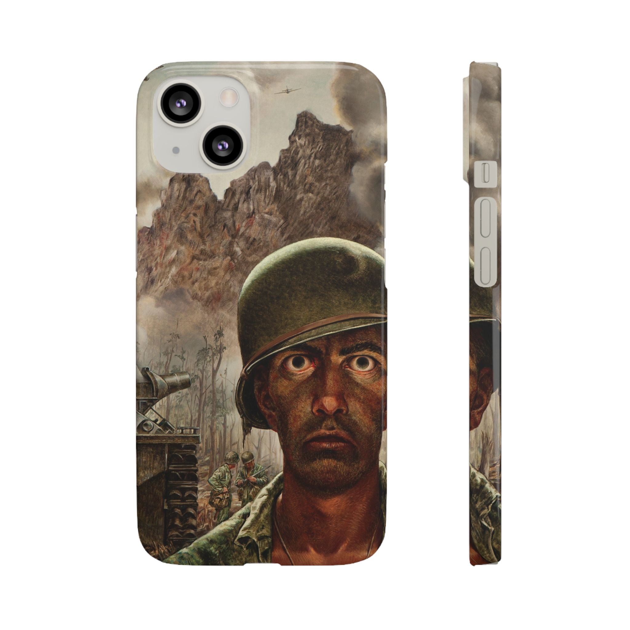 That 2,000 Yard Stare by Thomas Lea - iPhone Slim Case