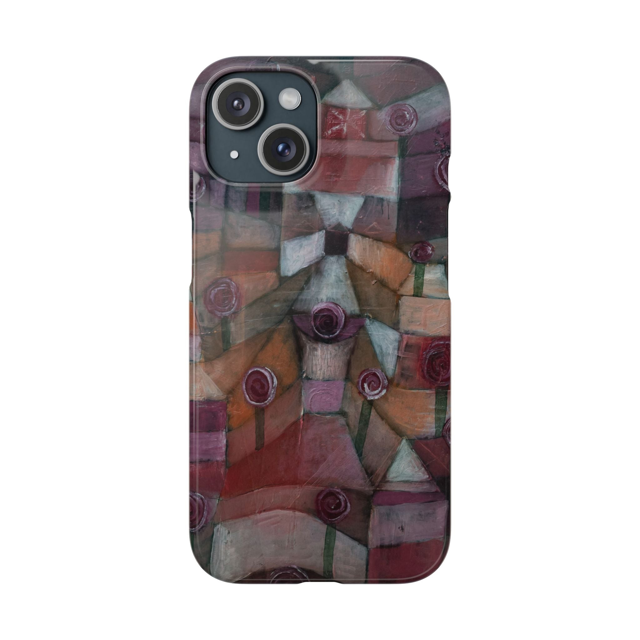 Rose Garden by Paul Klee - iPhone Slim Case