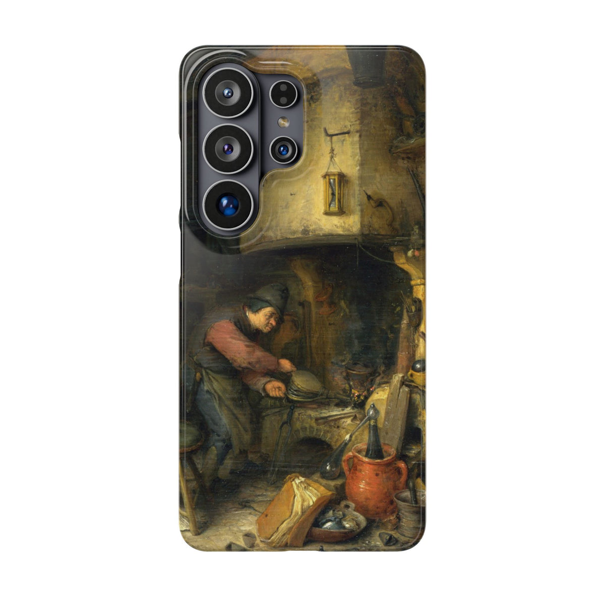 The Alchemist by Adriaen van Ostade - Samsung Slim Case