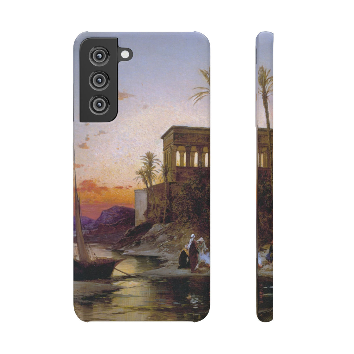 The Kiosk of Trajan by Hermann Corrodi - Samsung Slim Case