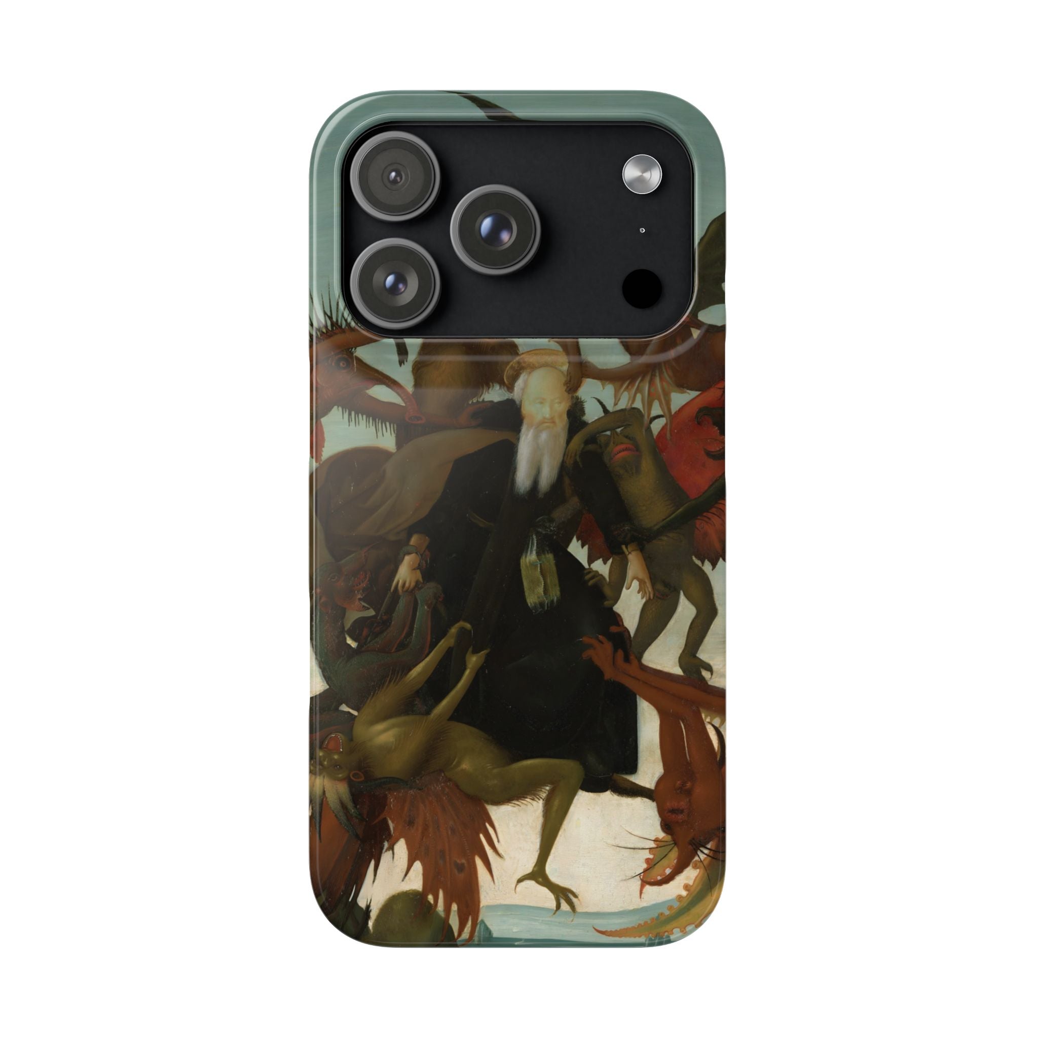 The Torment of Saint Anthony by Michelangelo Buonarroti - iPhone Slim Case