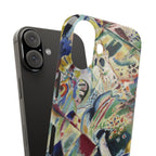 Panel for Edwin R. Campbell No. 4 by Vasily Kandinsky - iPhone Slim Case