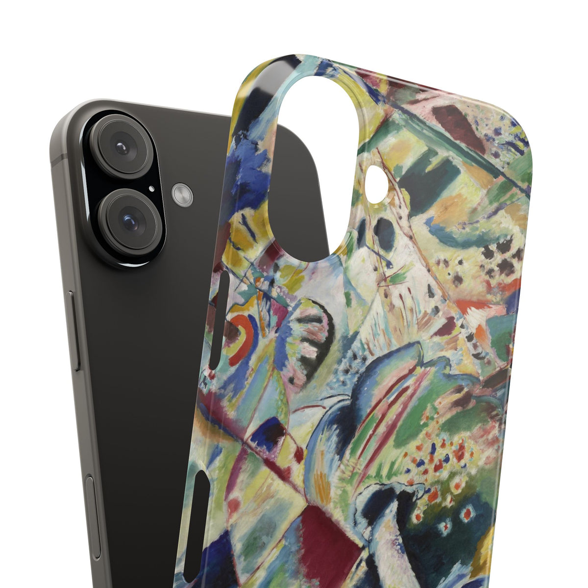 Panel for Edwin R. Campbell No. 4 by Vasily Kandinsky - iPhone Slim Case