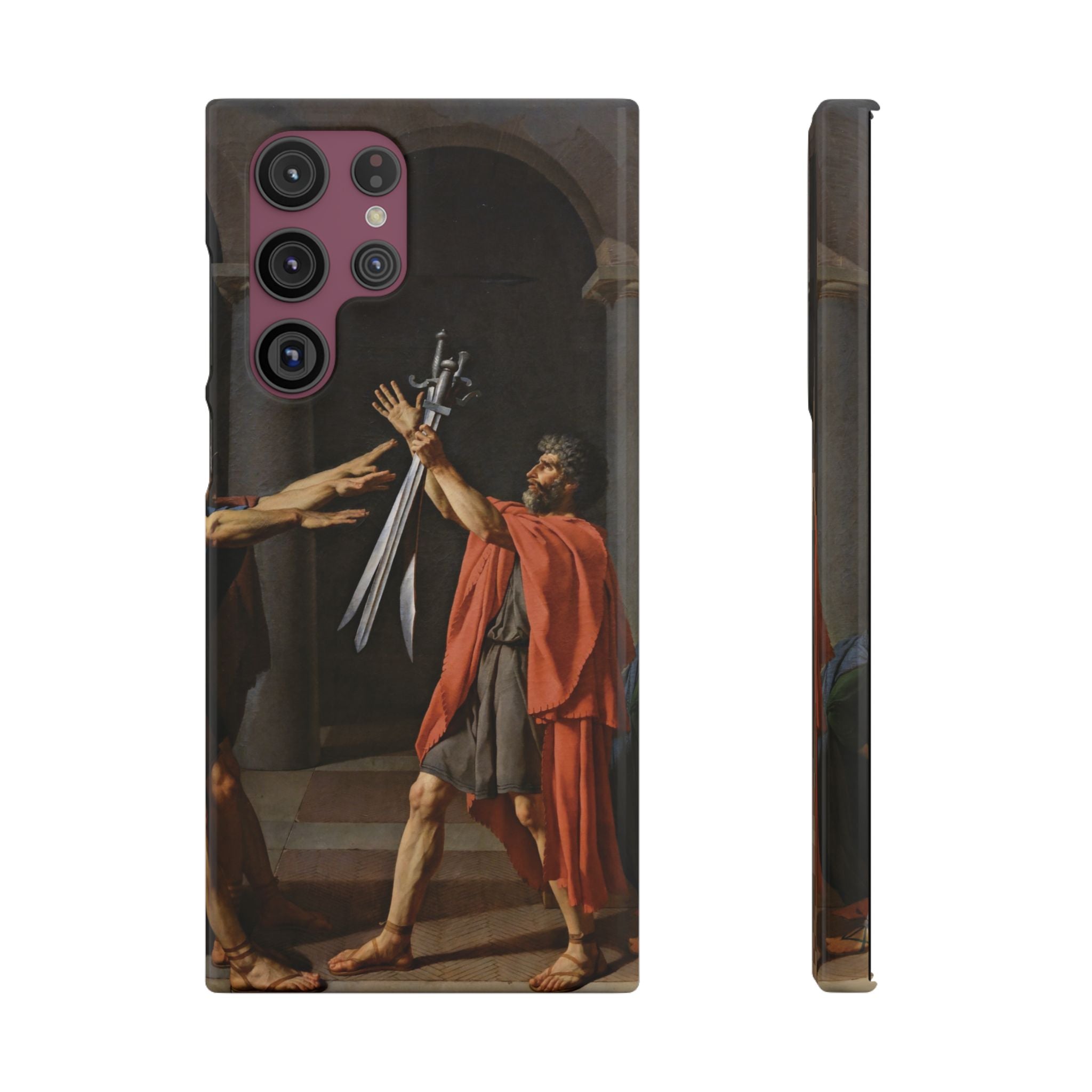 Oath of the Horatii by Jacques-Louis David - Samsung Slim Case