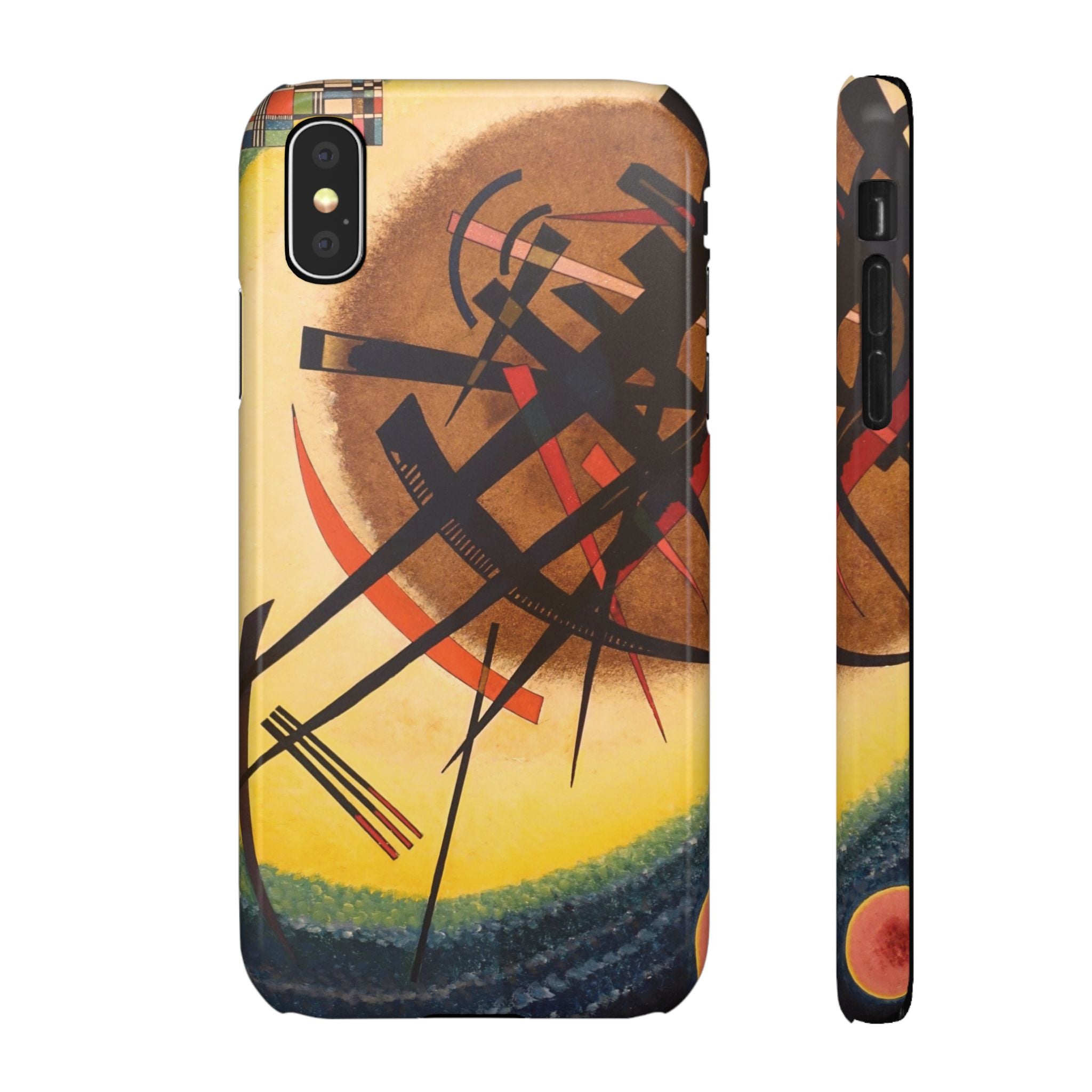 In the Bright Oval by Vasily Kandinsky - iPhone Slim Case