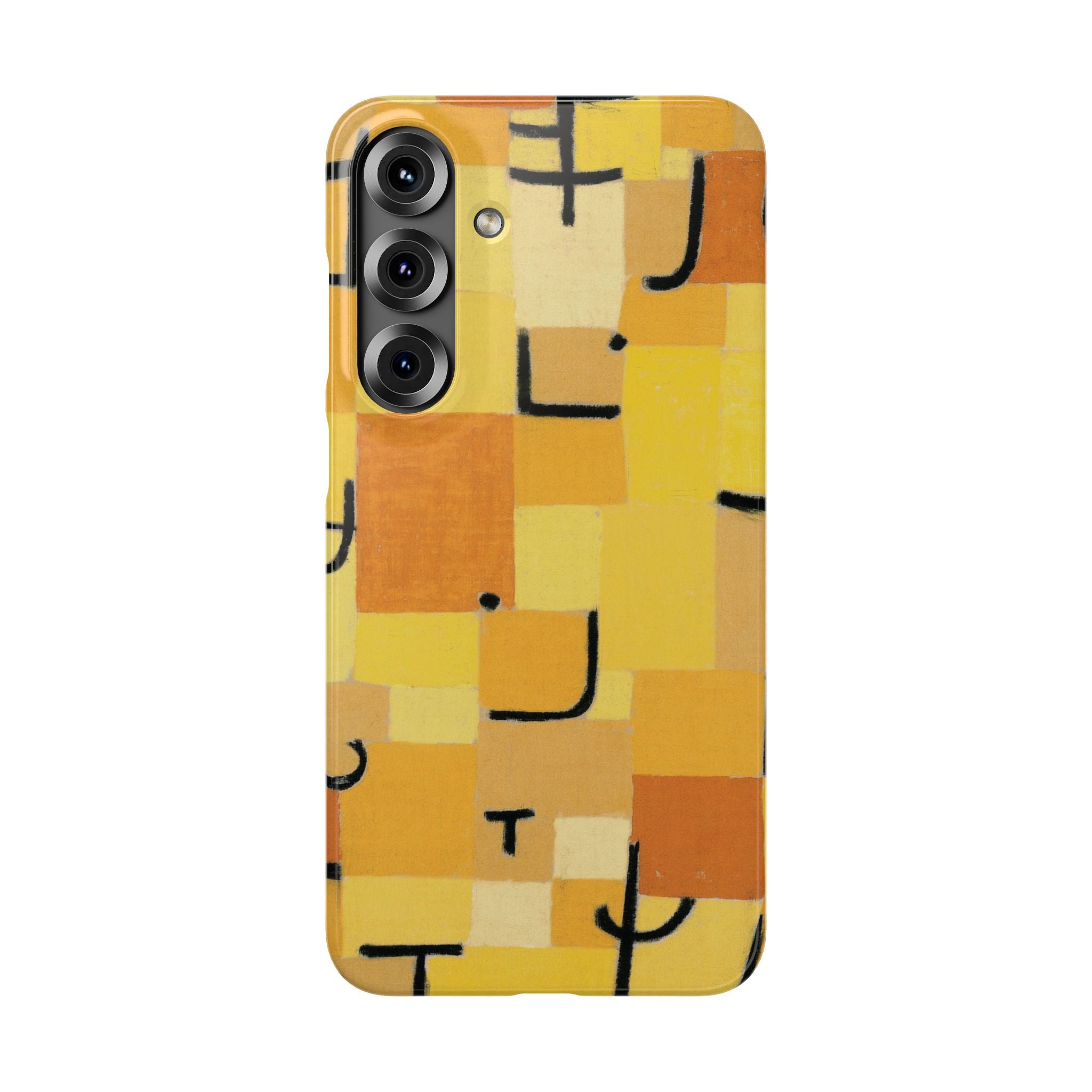 Signs in Yellow by Paul Klee - Samsung Slim Case