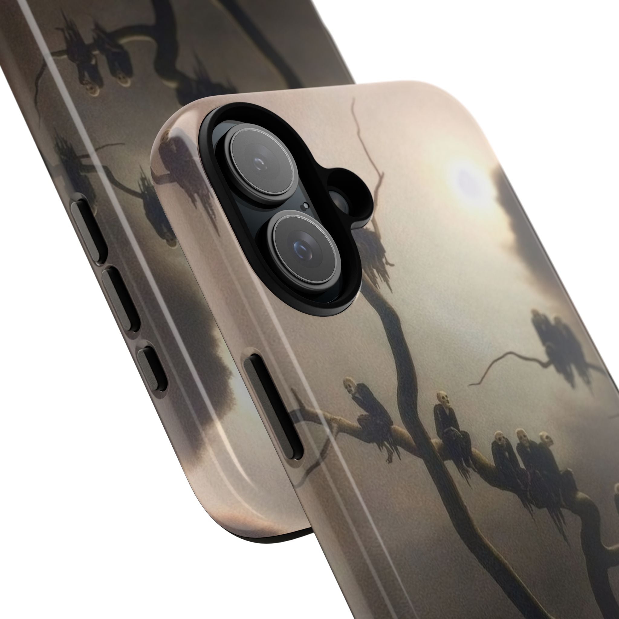 Ghosts on a Tree by Franz Sedlacek - iPhone Tough Case