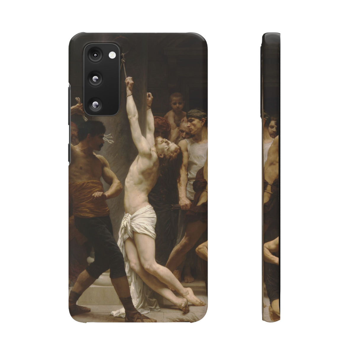 The Flagellation of Our Lord Jesus Christ by William-Adolphe Bouguereau - Samsung Slim Case
