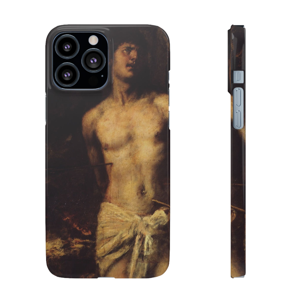 Saint Sebastian by Titian - iPhone Slim Case