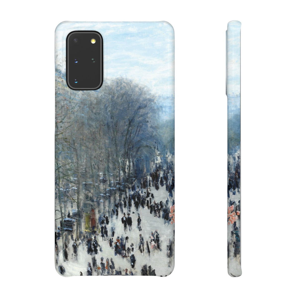 Boulevard des Capucines by Claude Monet - Samsung Slim Case