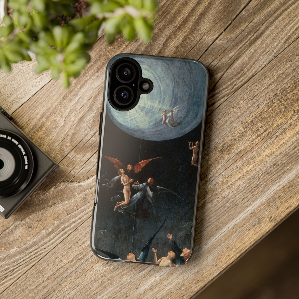 Visioni dell'Aldilà Ascensione dei Beati di Hieronymus Bosch - Cover Robusta per iPhone