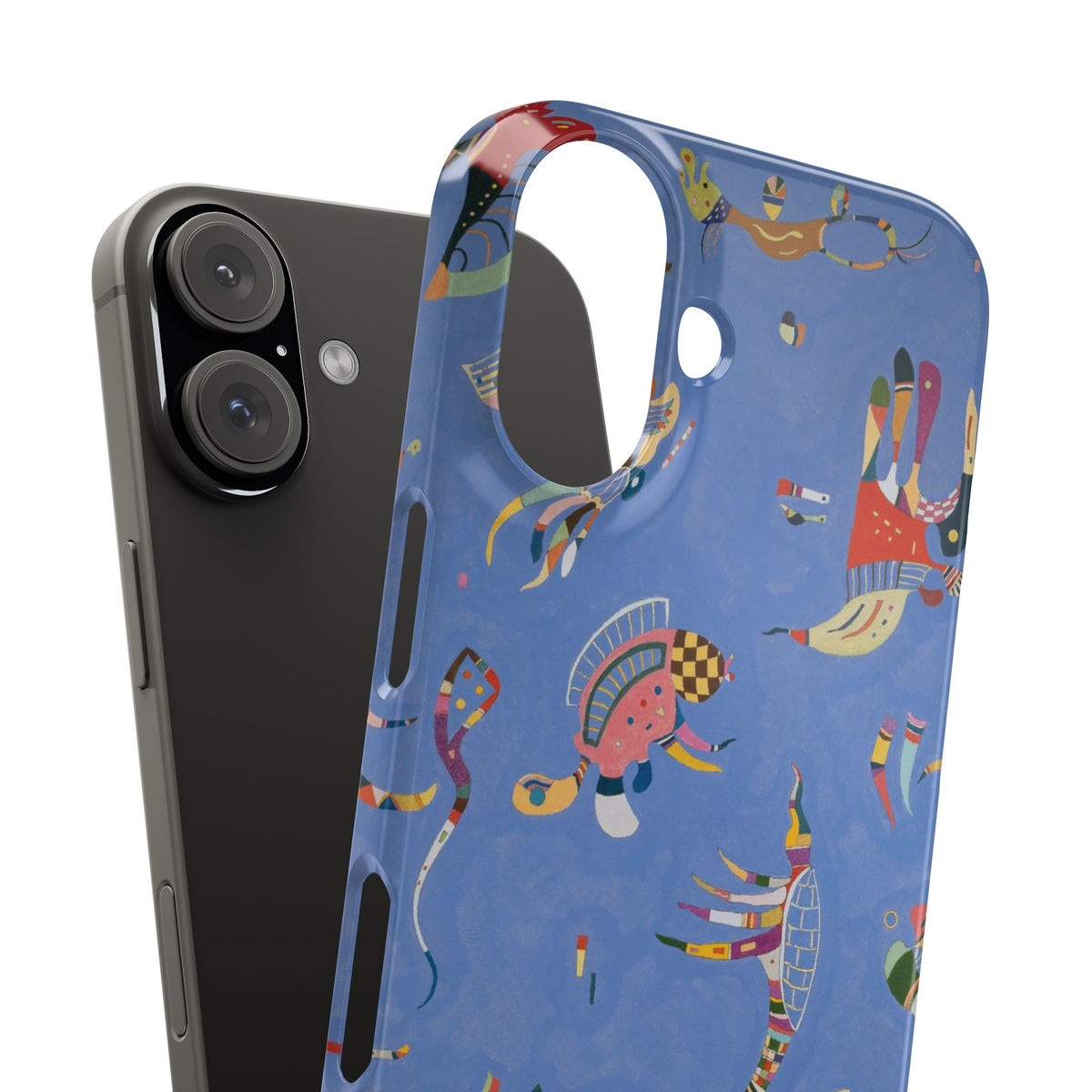Sky Blue by Vasily Kandinsky - iPhone Slim Case