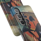 Indians on Horsebacks by August Macke - Samsung Slim Case