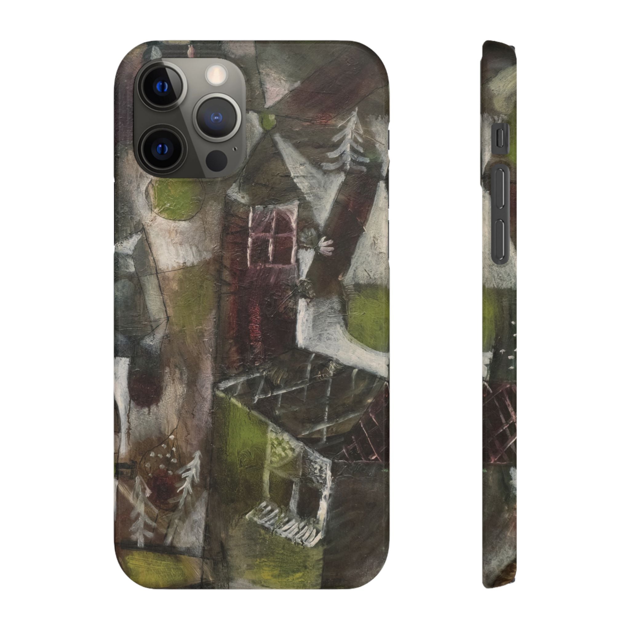 Swamp Legend by Paul Klee - iPhone Slim Case