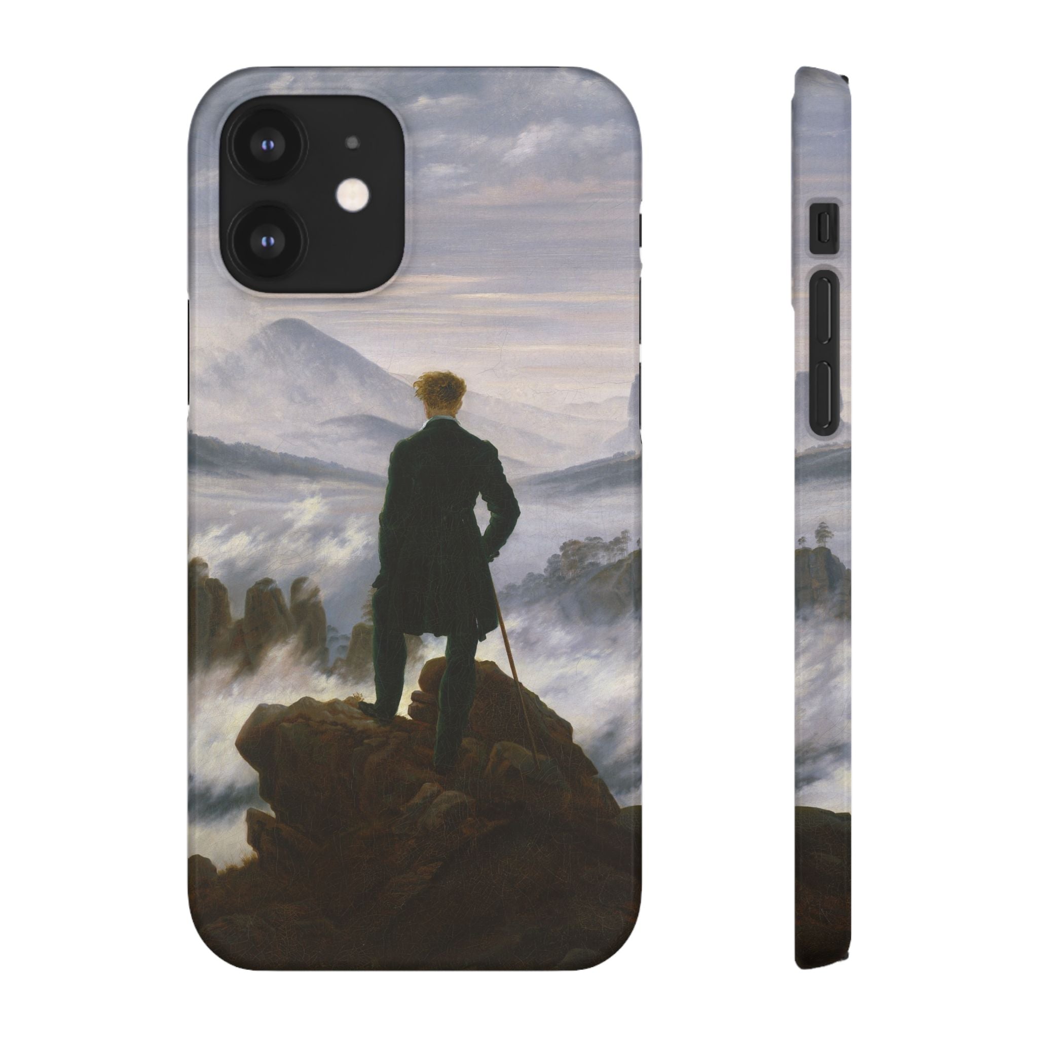 The Wanderer above the Sea of Fog by Caspar David Friedrich - iPhone Slim Case