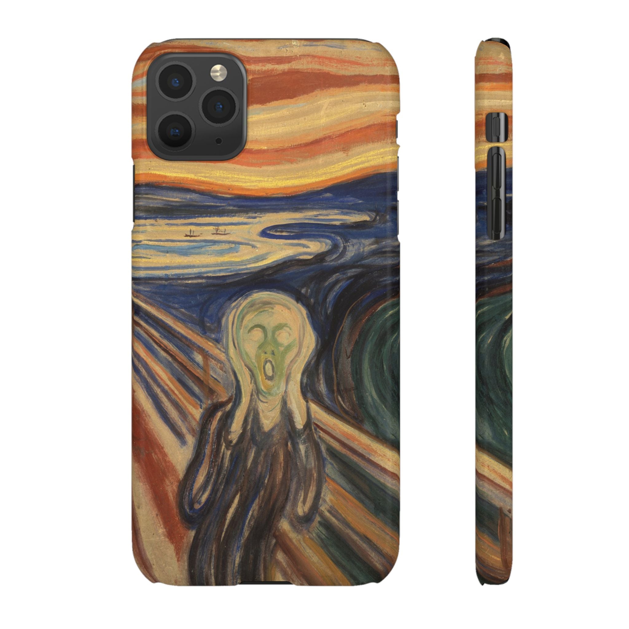 The scream by Edvard Munch - iPhone Slim Case