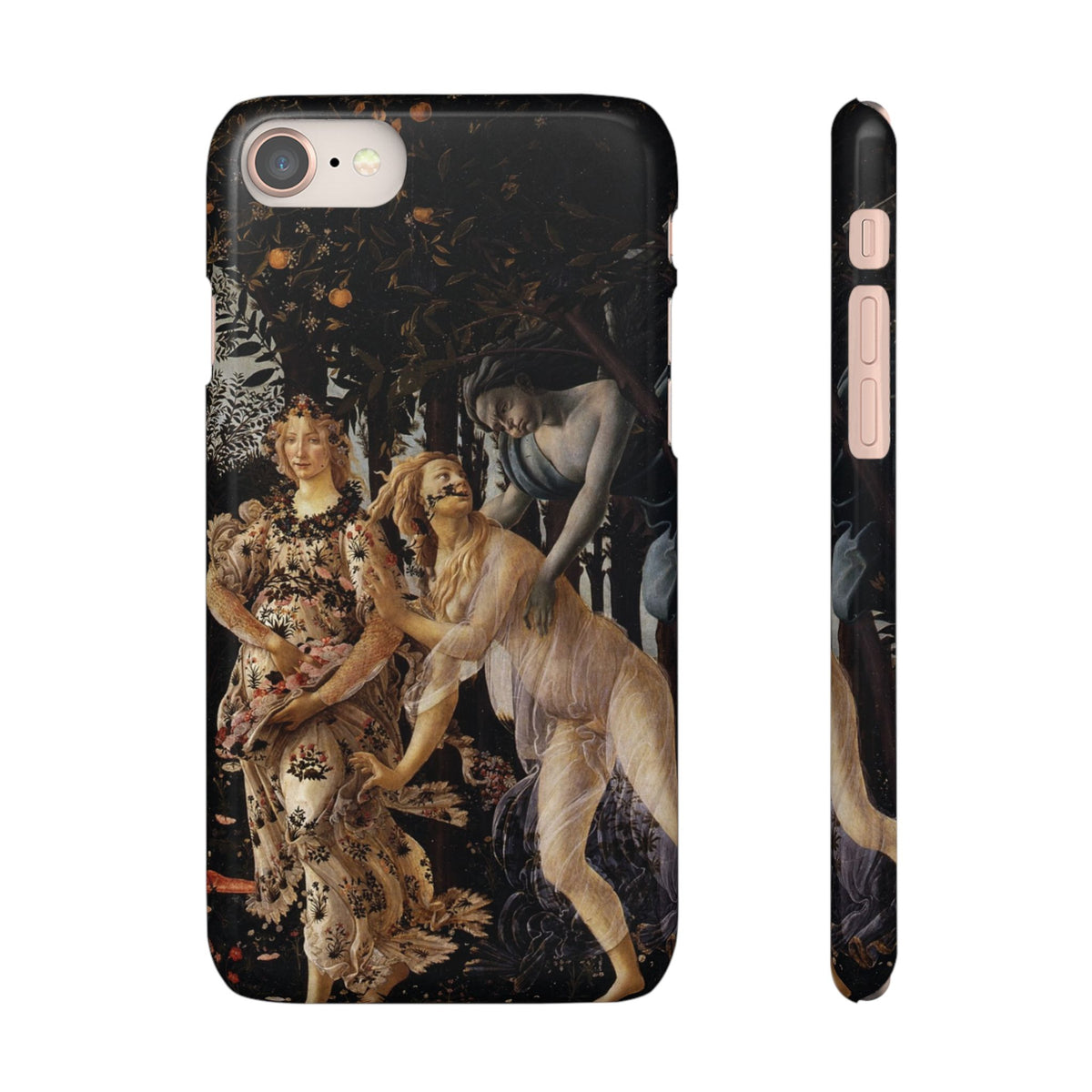 Flora and Zephyr from Primavera by Sandro Botticelli - iPhone Slim Case