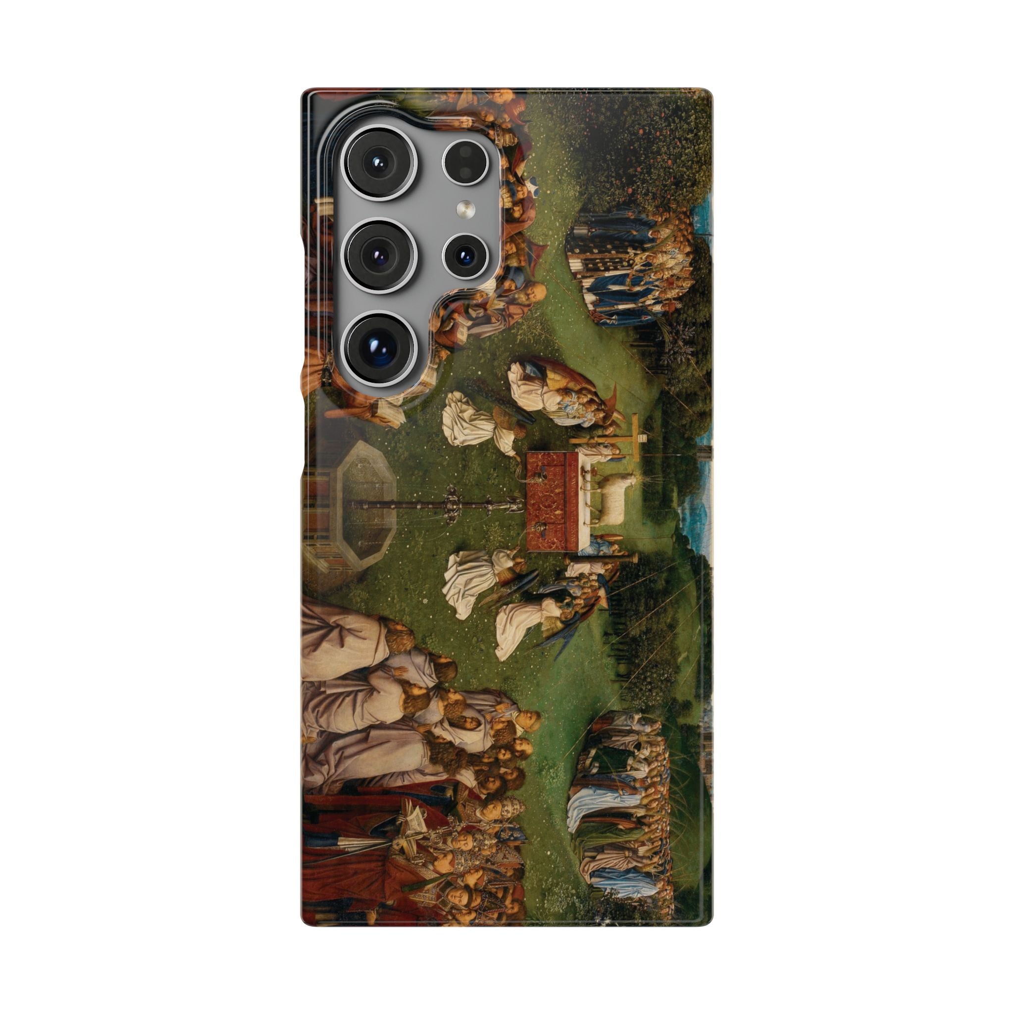 Adoration of the Lamb from the Ghent Altarpiece by Hubert van Eyck - Samsung Slim Case