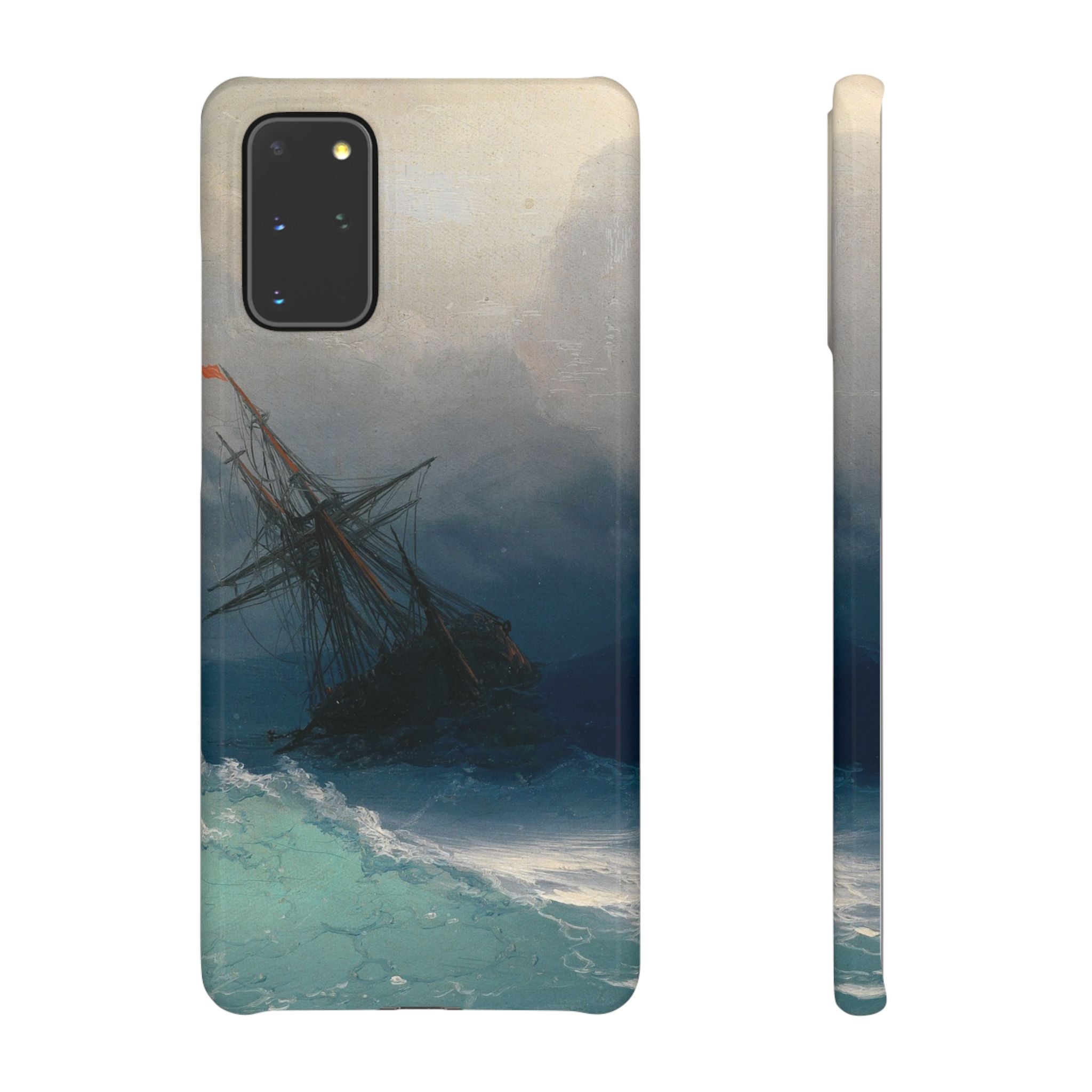Ship on Stormy Seas by Ivan Aivazovsky - Samsung Slim Case