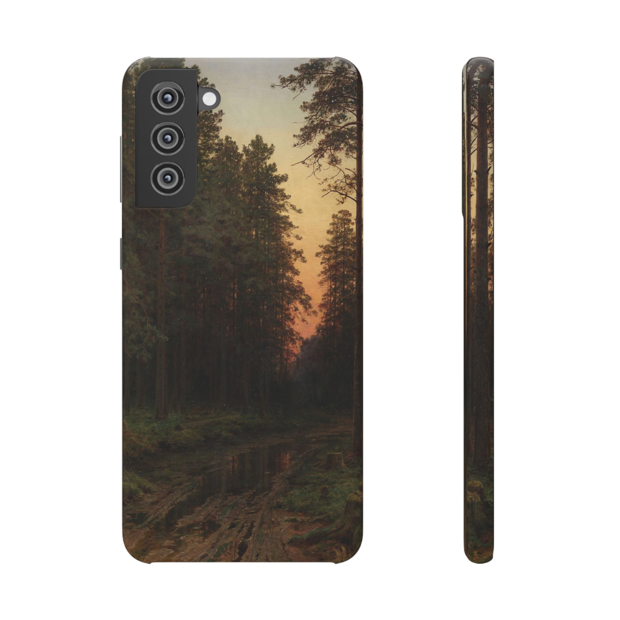 Evening Glow by Ivan Ivanovich Shishkin - Samsung Slim Case