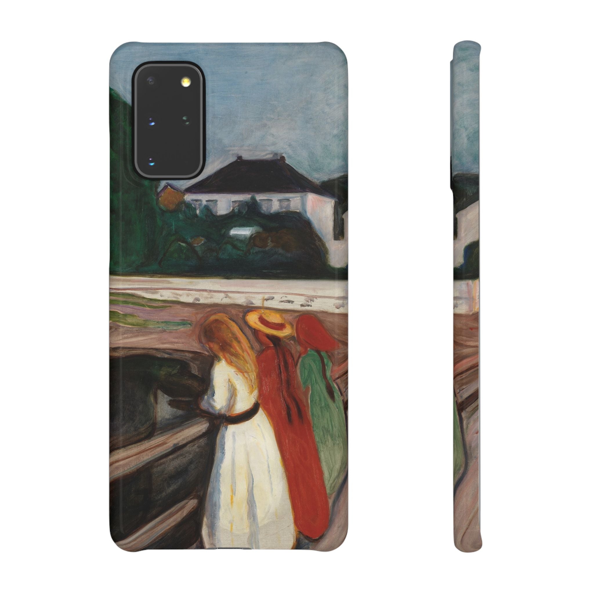The Girls on the Bridge by Edvard Munch - Samsung Slim Case