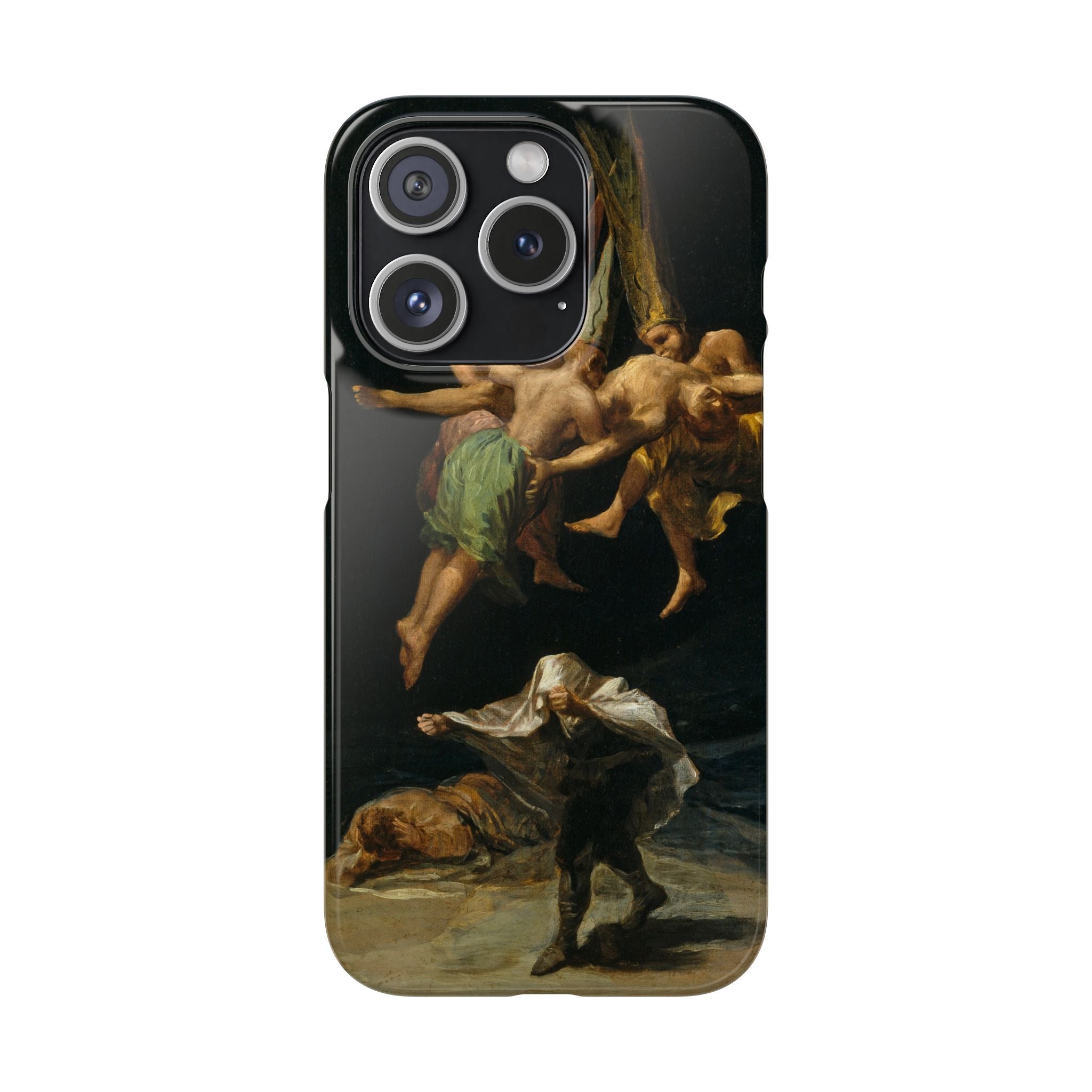 Witches’ Flight by Francisco de Goya - iPhone Slim Case