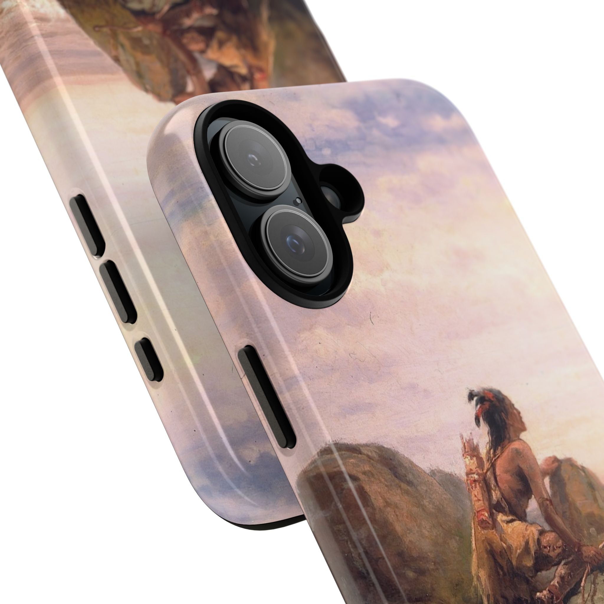 Henrik Hudson entering New York Harbor by Edward Moran - iPhone Tough Case