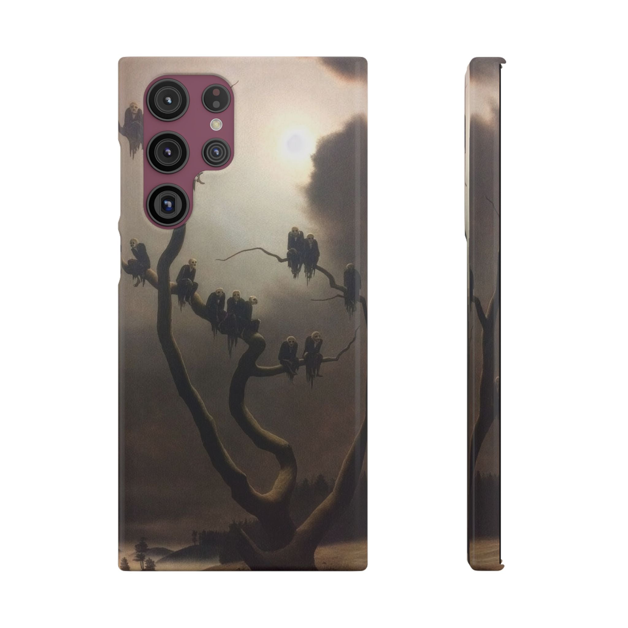 Ghosts on a Tree by Franz Sedlacek - Samsung Slim Case