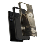 Nightfall over New York Harbor by Edward Moran - Samsung Tough Case